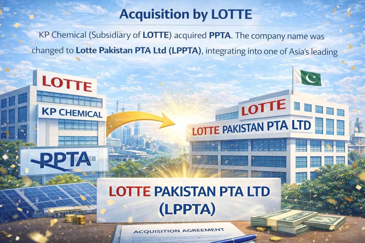 PTA Global Holding Acquisition - Joint venture between Montage Commodities FZCO and AsiaPak Investments